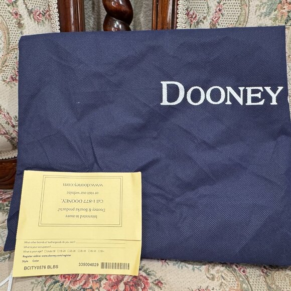 Dooney & Bourke Vintage Cabriolet Leather Weekender - Picture 5 of 5